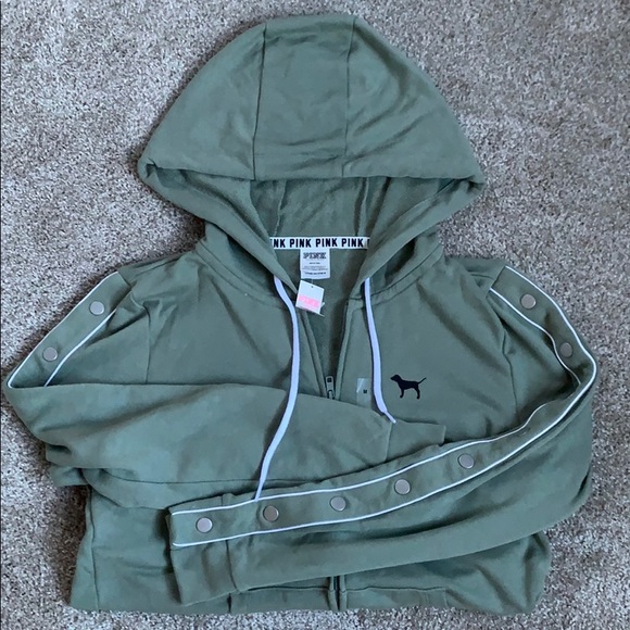 PINK zip up hoodie - Picture 7 of 8